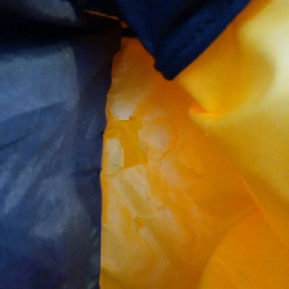 Yellow and black sports bag